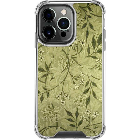 Jasmine by William Morris iPhone 16 Pro Clear Case